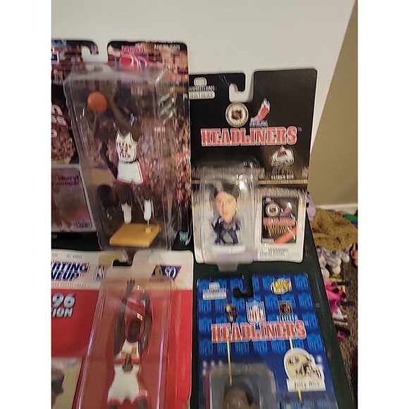 Starting Lineup Headliners Figures Sealed Lot 1990's Joe Lewis 12pc Owens Joyner - Picture 6 of 16